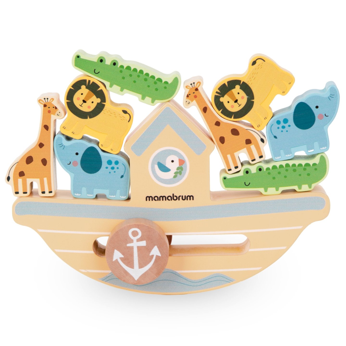 Balancing boat - dřevěná arkádová hra